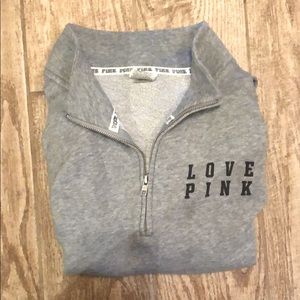 PINK 1/4 zip